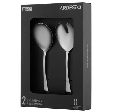 Набір для салату Ardesto Black Mars, AR0702SS 2 прибори, нержавіюча сталь