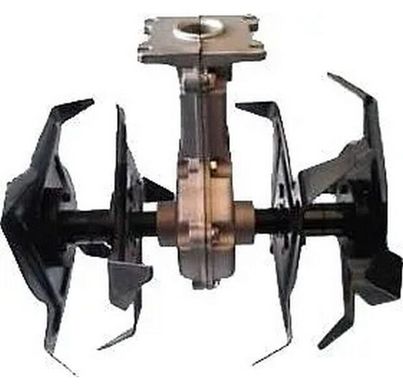 Культиватор к мотокосе Forte YK-W004, 28 мм, (108933)
