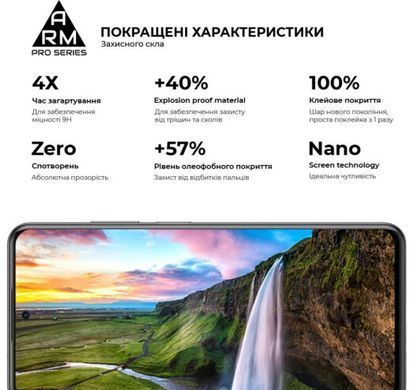 Защитное стекло ArmorStandart ZTE BLADE V40/V40 Pro FC FG черное
