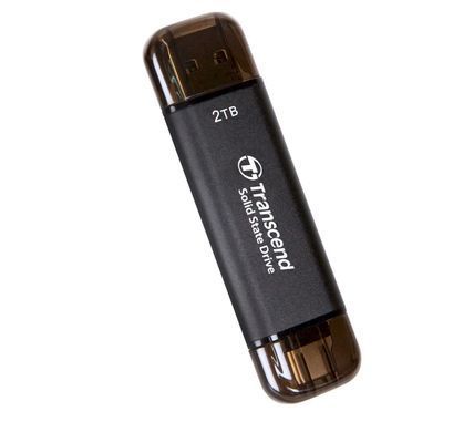 Внешний SSD накопитель TRANSCEND ESD310C 2TB Black (TS2TESD310C)