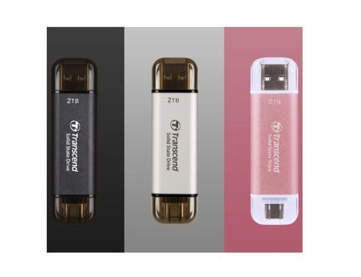 Внешний SSD накопитель TRANSCEND ESD310C 2TB Black (TS2TESD310C)
