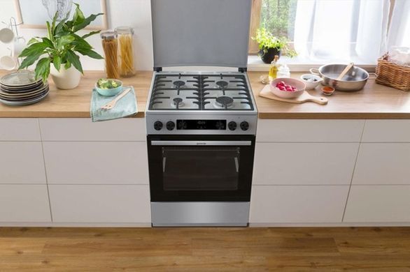 Комбинированная плита Gorenje GKS6C71XF (FM6A4D-FPJDB)
