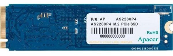 SSD накопичувач ApAcer AS2280P4 1TB PCIe 3.0x4 M.2 (AP1TBAS2280P4-1)