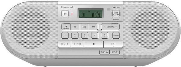 Магнитола CD Panasonic RX-D550GS-W