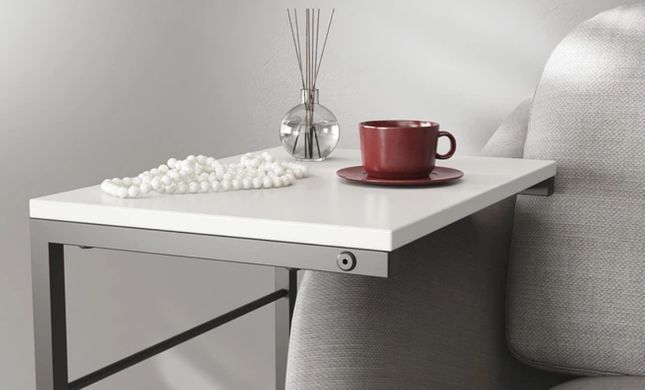 Столик приставной Терри Ferrum-decor Черный металл (FRD-104648)