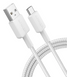 Кабель Anker 322 USB-A to USB-C - 0.9m Nylon White фото 2