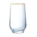 Набір склянок ECLAT ULTIME BORD OR, 4х400 мл фото 1