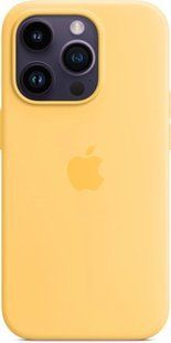 ЧохолApple iPhone 14 Pro Silicone Case/MagSafe/Sunglow (MPTM3)