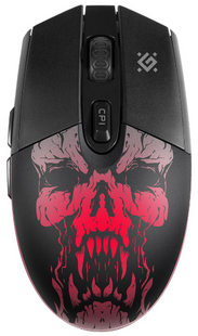 Миша Defender Beta GM-707L, LED, 6D, Black (52707)