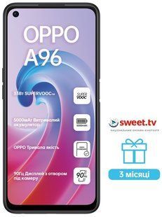 Смартфон Oppo A96 8/128Gb (starry black)