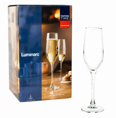 Бокал Luminarc Час дегустації Шампань для шампанського 160мл 4шт (P6818)