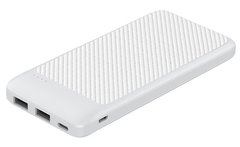 Портативное зарядное устройство WST SL10-10000 mAh Li-pol+TYPE-C (White)