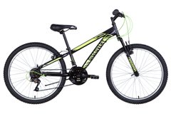 Велосипед 24" Discovery RIDER 2021 (чорно-салатовий (м))