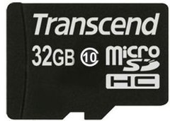 Карта памяти Transcend microSDHC 32 GB Class 10