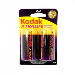 Батарейка Kodak XtraLife LR20 1x2 шт. блистер