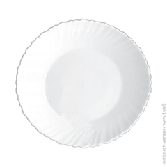 Тарелка десертная Blanco Wave, Vittora 190 мм