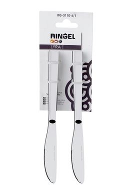 Столові прилади Ringel Lyra Набір столових ножів 6 шт. на блістері (RG-3110-6/1)