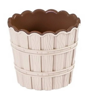 Горшок для растений VIOLET HOUSE 0982 BAMBOO SMART CAPPUCHINO 1.2 л