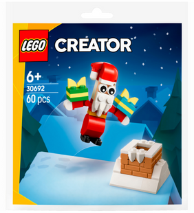 Конструктор LEGO recruitment Creator Рождественские забавы с дымоходом с Сантой