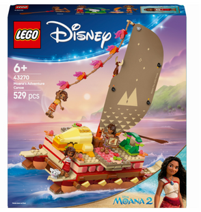 Конструктор LEGO Disney Princess Приключенческое каноэ Ваяны