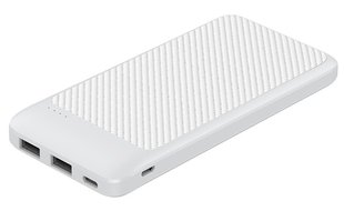 Портативний зарядний пристрій WST SL10-10000 mAh Li-pol+TYPE-C (White)