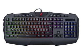 Клавіатура Ergo KB-810 ENG/RUS/UKR Чорний