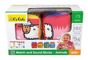 Кубики музыкальные K`s Kids Кубики Животные