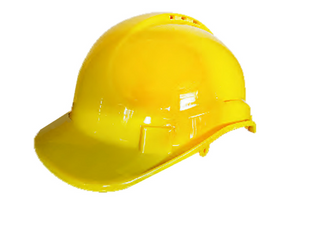 Каска захисна жовта Werk 24110
