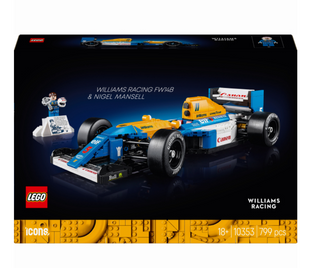 Конструктор LEGO Icons Williams Racing FW14B и Найджел Мэнселл