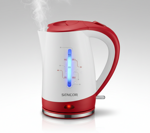 Електрочайник SENCOR Strix SWK150RD White/Red
