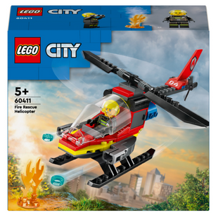 Конструктор LEGO City Пожарный спасательный вертолет