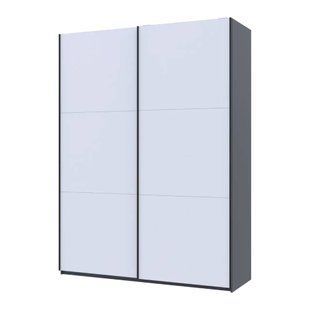 Шкаф-купе Doros G-Caiser Графит/Белый 2 ДСП / 3 части 180х60х240 DRS-011729 (44900262)