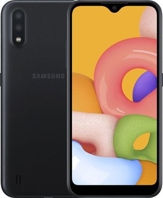 Смартфон Samsung Galaxy A01 2/16 black