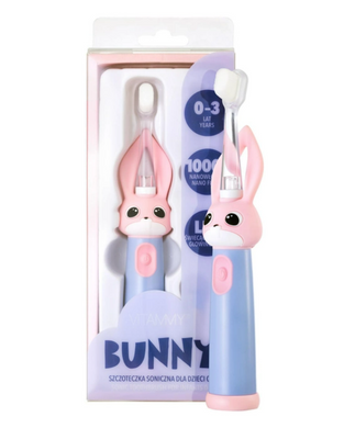 Электрическая зубная щетка Vitammy Bunny Light Pink (от 0-3 лет)