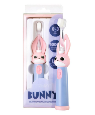 Електрична зубна щітка Vitammy Bunny Light Pink (від 0-3 років)