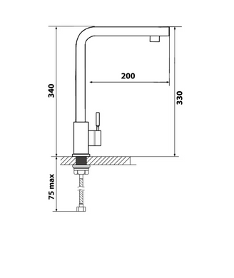 Смеситель VENTOLUX 360.330 WHITE QUARTZ