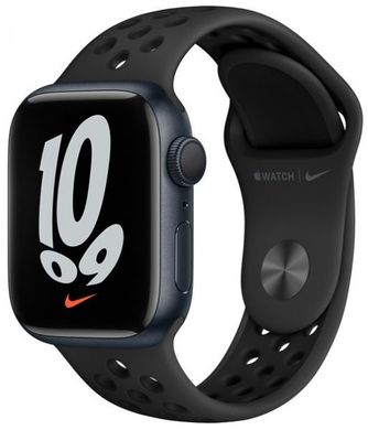Смарт годинник Apple Watch Nike S7 GPS 41 Midnight Alum Anthracite/Black Nike Sp/B