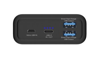 Портативний зарядний пристрій Energizer UE20012PQ - 20000 mAh Li-pol+TYPE-C PD (Black)