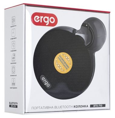 Портативная акустика Ergo BTS-710 Черный