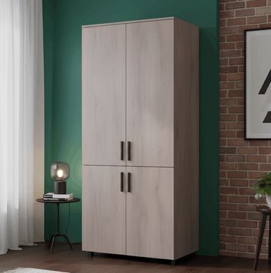 Шафа для одягу Doros Торн Кремона Канноло 2 ДСП (полиці) 90х51.6х200 (DRS-012014)