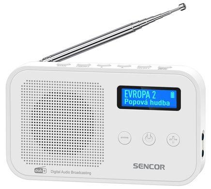 Радіоприймач Sencor SRD 7200 Білий