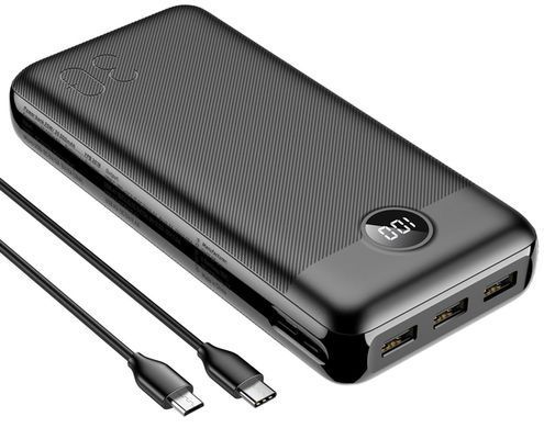 Портативное зарядное устройство Yenkee YPB 3018 - 30000 mAh PD20W Black