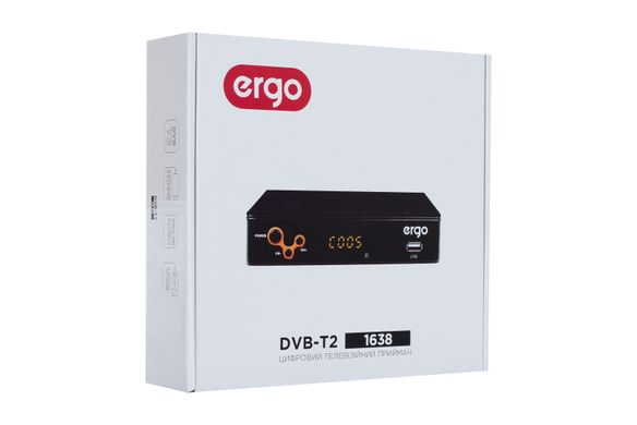 Цифровой эфирный приемник Ergo DVB-T2 1638