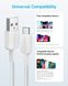 Кабель Anker 322 USB-A to USB-C - 1.8m Nylon White фото 3