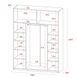 Шафа купе Doros G-Caiser Кашемір/Білий (DRS-012241) фото 6