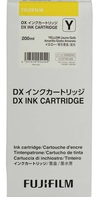 Картриджи для Inkjet печати Fuji DX100 INK CARTRIDGE YELLOW 200ML