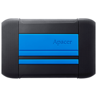 Зовнішній жорсткий диск ApAcer AC633 1TB USB 3.1 Speedy Blue