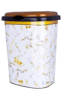 Корзина для білизни Violet House 0190 DECOR Marble WHITE 55 л (0190 DECOR Marble WHITE 55 л)