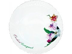 Тарелка обеденная Букет орхидеи Wave, Vittora 220 мм