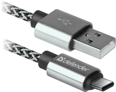 Кабель Defender USB09-03T PRO USB(AM)-C Type, 1м Белый (87815)
